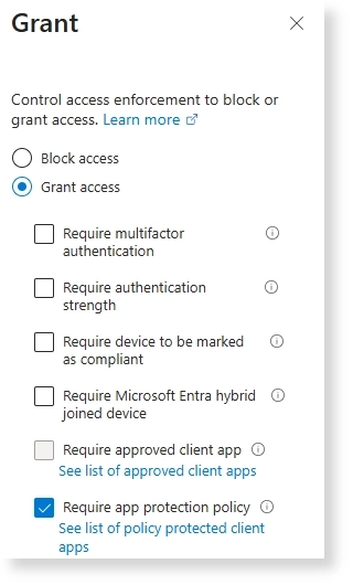 Conditional Access Policy